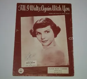 Till I Waltz Again With You Klavier Noten Sydney Prosen Teresa Brewer - Bild 1 von 3