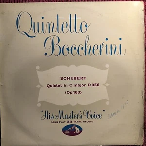 A1820/ Schubert*, Quintetto Boccherini - Quintet In C Major D.956 (Op.163) - Picture 1 of 2