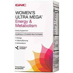 GNC Ultra Mega Energy Metabolism for Women - 180 Caplets - Picture 1 of 1
