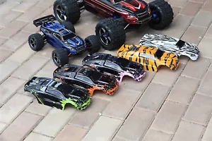 Set of 5 Bodies Traxxas 1/16 e-Revo Mini Body 7012 Shell 1:16 Cover (Body Only) - Picture 1 of 9