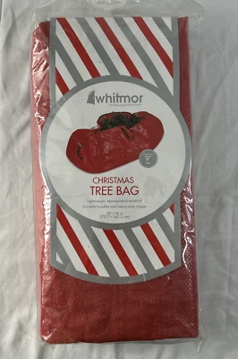 Whitmor Christmas Tree Storage Bag 56" X 29" HD Zipper Fits up to 9' Tree - Image 1 of 4