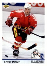 1992-93 Upper Deck Hockey #371 Stefan Ustorf RC