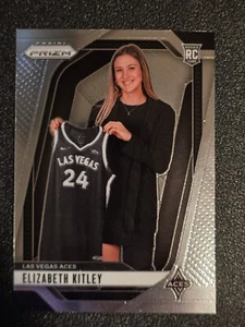 2024 Panini Prizm WNBA Elizabeth Kitley RC Base Image Variation #140 Aces - Picture 1 of 2