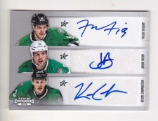 13-14 Contenders Tyler Seguin Jamie Benn Tim Thomas Jamie Oleksiak +2 Auto 2013