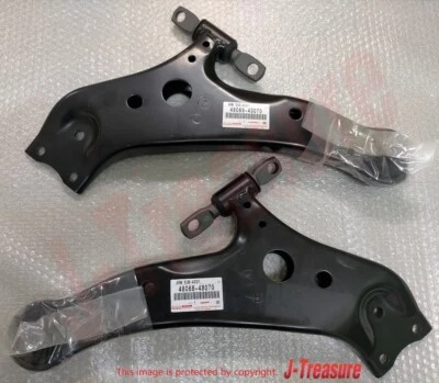 TOYOTA LEXUS RX350 RX450h 10-18 Genuine Front Lower Control Arm RH & LH Set OEM - Image 1 of 4
