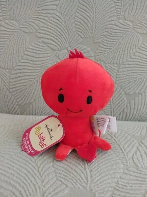 Peluche Itty Bittys Pulpo "Abrazo Ya Mucho" Peluche Rojo 4.5" Sello Foto 1 de 4