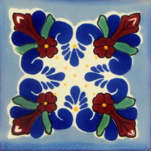 Mexican Tile Folk Art Handmade Talavera Backsplash Handpainted Mosaic # C200 - Picture 1 of 2