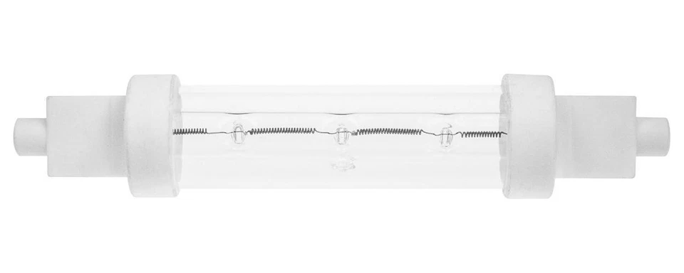 100W Jacketed Catering Heater Lamp, R7S, 118mm, Non-Dimmable - INF6424-100JKT - Image 1 of 1