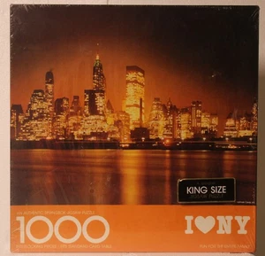Vintage 1975 Springbok I ❤️ NY Jigsaw Puzzle 1000 Piece (Factory Sealed) - Picture 1 of 6