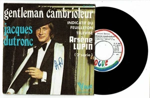 Jacques Dutronc Vinyl 45 Runden Gentleman Cambrioleur Serie TV Arsene Lupin - Picture 1 of 2