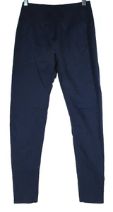 Leggings Yoga Aurola Donna Elasticizzati Performance Elasticizzati Vita Taglia XS Blu - Foto 1 di 5
