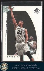 Tim Duncan 1999-00 SP Auténtico #73 San Antonio Spurs - Imagen 1 de 2