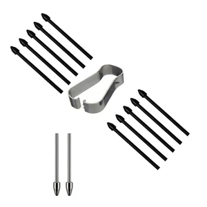 Metal Nibs/Tips Replacement for Samsung Galaxy Tab S9/S9FE+/S7/S6 (2+10 pcs Set) - Afbeelding 1 van 8
