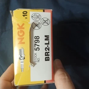 NGK 5798 Spark Plugs BR2-LM - 10 Pack - Picture 1 of 2