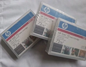 3x Original HP DAT 72GB Datenkassette C8010A - Neu und versiegelt - Bild 1 von 4