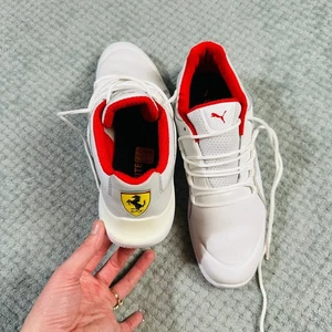Puma Scuderia Ferrari Drift Cat Delta Schnürschuhe Herren Weiß Sneaker Freizeitschuhe - Bild 1 von 8