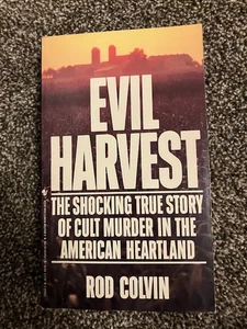 Evil Harvest by Rod Colvin (1992, Mass Market Paperback) - Picture 1 of 1