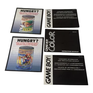 Nintendo Game Boy Color Konsole System Handbuch Booklet Registrierung Karteneinsatz # - Bild 1 von 5