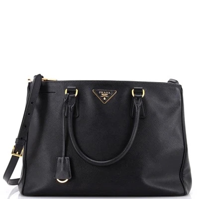 Prada Galleria Double Zip Tote Saffiano Leather Medium - Image 1 of 4