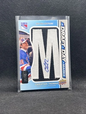 2013-14 SP Game Used Draft Day Marks #25/35 Christian Thomas - Image 1 of 4