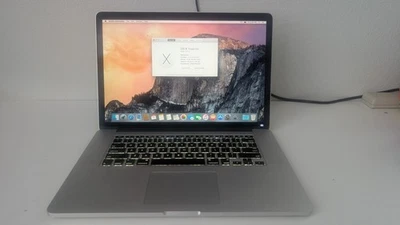 Apple MacBook Pro 15.4" 256GB SSD, Intel Core i7-4870HQ 2.50 GHz, 16GB RAM - Image 1 of 4