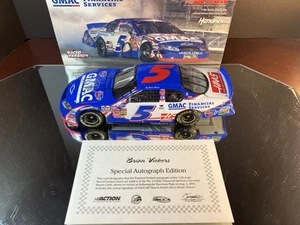 Chevrolet 1:24 Brian Vickers #5 GMAC Financial IRP Race Win 2003 autografiado - Imagen 1 de 18