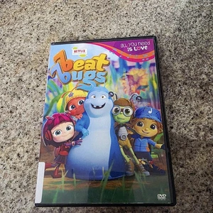 Beat Bugs All You Need Is Love DVD Netflix Beatles Songs Preowned Library - Imagen 1 de 7