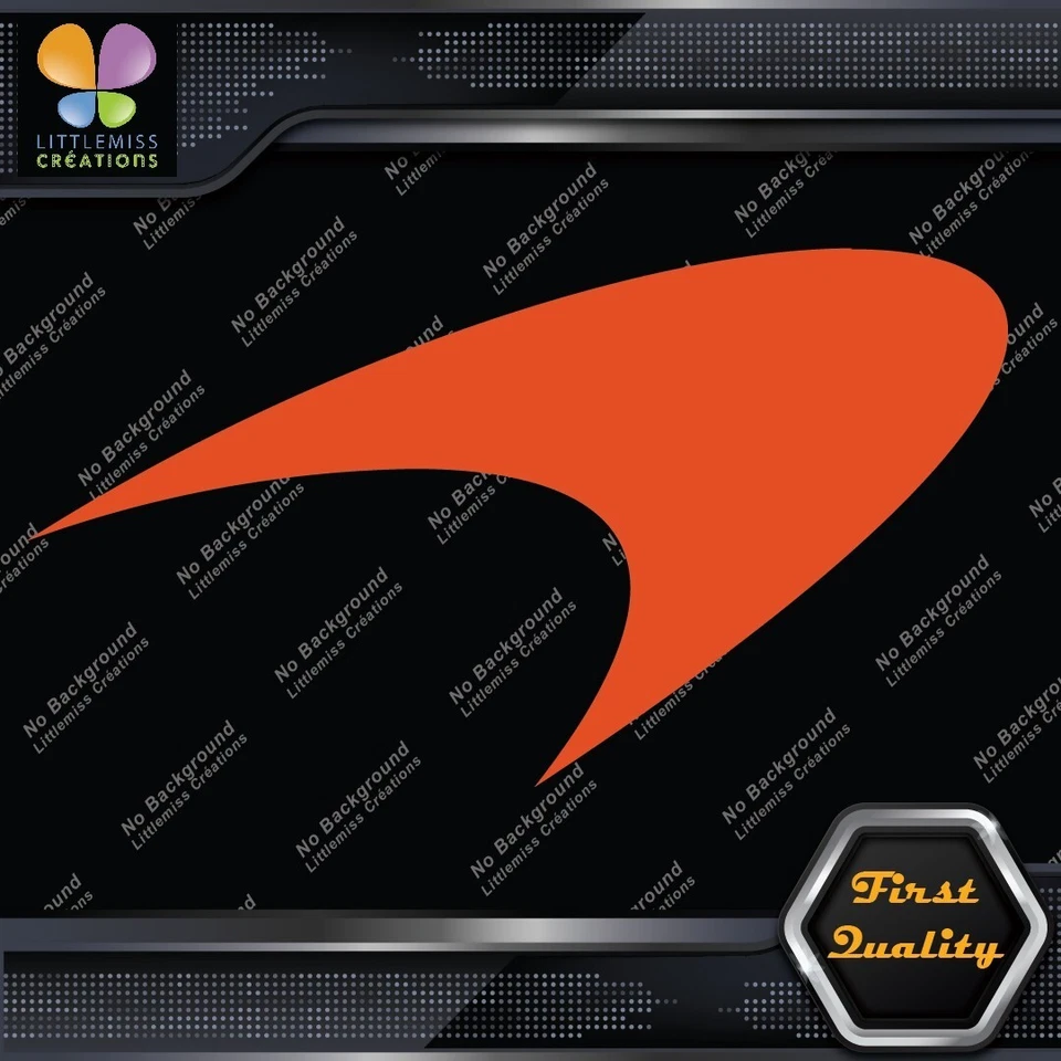 Compatible McLaren Cars Logo Only Luxury Performance Cars Vinyl Decals Stickers Foto 1 de 4