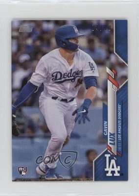 2020 Topps Mini Blue /10 Gavin Lux #292 Rookie RC - Image 1 of 2