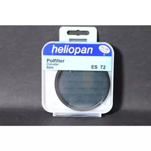 Heliopan Polarizer Zircular Slim Es 72 Digital + Analogue/72mm Pol Circ. 2.5x - Picture 1 of 3