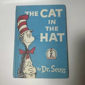 THE CAT IN THE HAT 1957 FIRST EDITION DR. SEUSS HARDCOVER BOOK RARE EXCELLENT - Picture 1 of 11