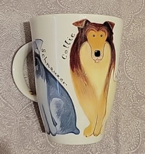Roy Kirkman Walkies Dog Coffee Mug England Collie Schnauzer Westie Black Lab - Picture 1 of 7