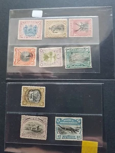 North Borneo 1894 SET OF 9 Mounted mint Definitive - Picture 1 of 2