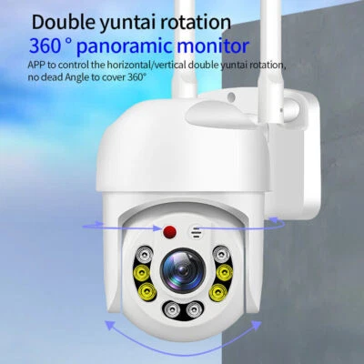 1080P WIFI IP Camera Wireless Outdoor CCTV HD PTZ Smart Home Security Camera - Image 1 of 4