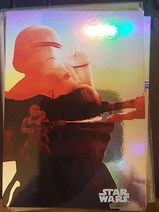 Viaje a Star Wars: El Despertar de la Fuerza #F-8 Flametrooper Lámina Como Nueva - Imagen 1 de 1
