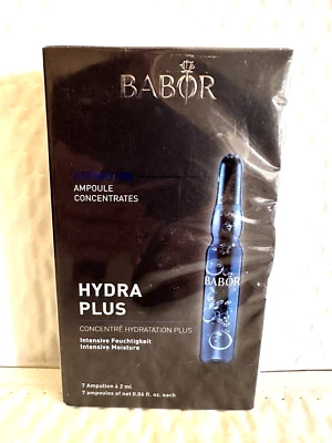 BABOR - Hydra Plus Ampoule Concentrates Serum for Women - 7 x 2 ml  SEALED !! - Image 1 of 4