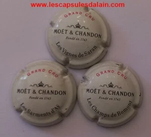 3 SCHÖNE CHAMPAGNERKAPSELN MUST & CHANDON REF NR. 204 / 205 / 206 NEWS - Bild 1 von 1