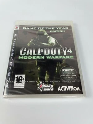 PS3 Call of Duty 4 Modern Warfare GOTYE, UK Pal, New & Factory Sealed - Image 1 of 4