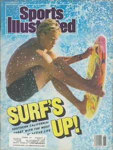 SEPT 7 1987 SPORTS ILLUSTRATED- SURF's UP in SOCAL- SURFER - Picture 1 of 3