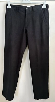 Pantalón jersey de franela carbón Armani Collezioni para hombre - talla 34 Foto 1 de 3