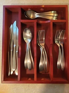 Towle Living Collection 18/0 Edelstahl Besteck Set Service für 4 20 Teile schwer - Bild 1 von 5