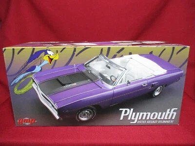 1:18 Scale 1970 Plymouth Road Runner Purple GMP Diecast Model Muscle Car Acme - Image 1 of 4