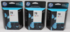 Genuine OEM HP 78 Tri-Color Combo Pack Ink Cartridges C6578DN *New*