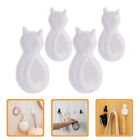  4 PCS Hooks for Clothes Ganchos Para Colgar Cat Tail Wall-mounted