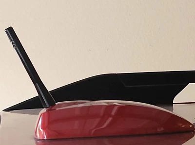 Mástil de varilla de alimentación de antena de aluminio negro corto de 4" AM/FM para Cadillac SRX 2010-2016 Foto 1 de 4