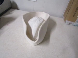 MILITARY HAT CAP WHITE UNITED STATES NAVY SIZE 7 1/4 - Imagen 1 de 6