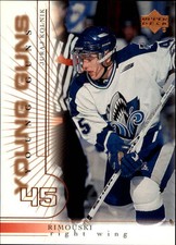 2000-01 Upper Deck #207 Juraj Kolnik YG Rookie Hockey Card