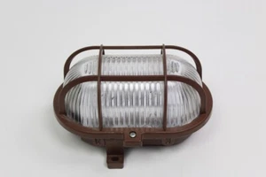 Ovalarmatur Kellerleuchte Ovalleuchte Feuchtraumleuchte Kellerlampe Deckenlampe - Bild 1 von 2