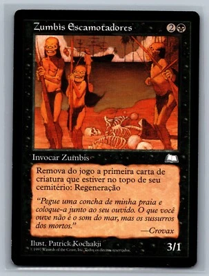 Magic The Gathering KOREAN Weatherlight Zombie Scavengers MTG TCG CCG - Image 1 of 2