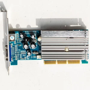 3D Fuzion Geforce4 MX 4000 128MB 128-Bit DDR AGP 4x Graphics Card Low Profile - Picture 1 of 5